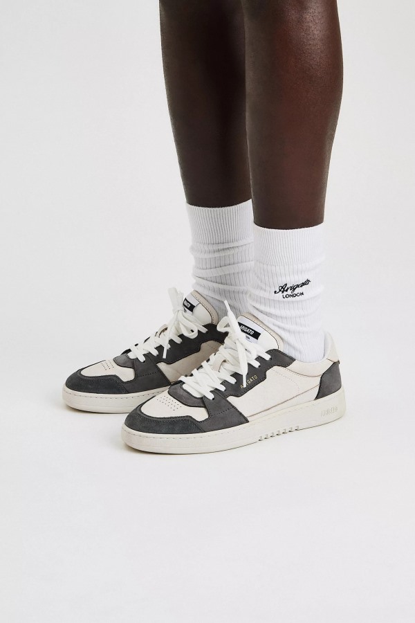 Axel Arigato Wit Grijze Dice Lo Sneaker