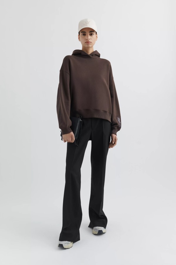 Local Hoodie Axel Arigato Donkerbruin