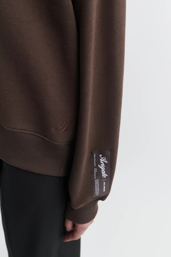 Local Hoodie Axel Arigato Donkerbruin