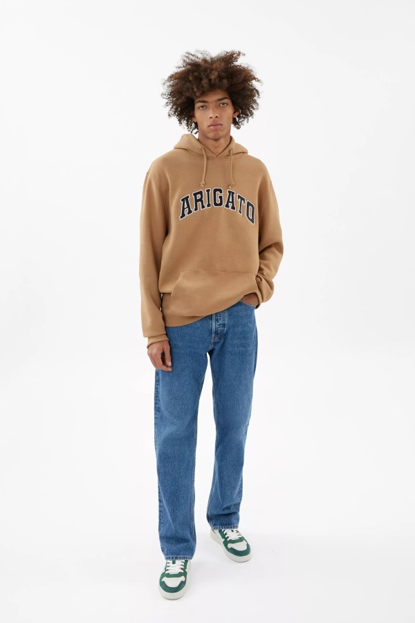 Hoodie Met College-logo Axel Arigato Camel