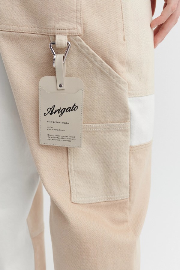 Patch Broek Axel Arigato Beige Lichtbeige