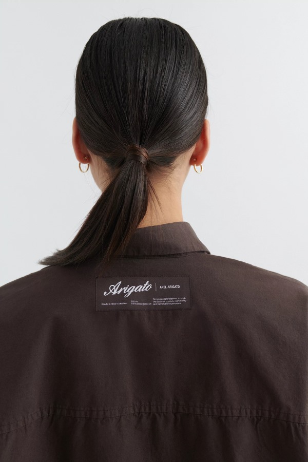 Axel Arigato Network Oversized Shirt Molﾨﾦ