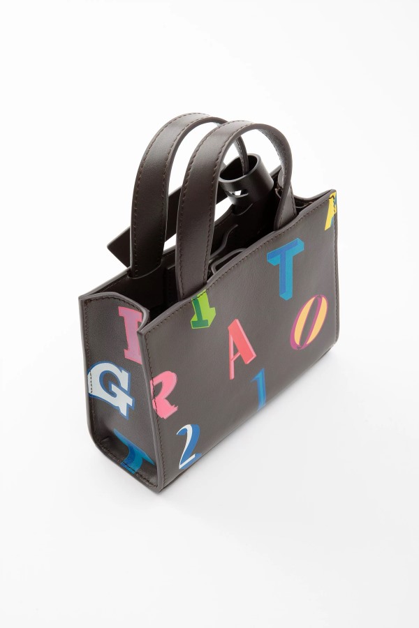 Trait Monogram Leren Tas Donkerbruin Axel Arigato