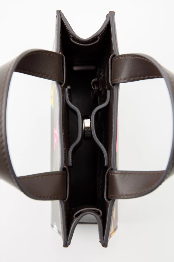 Trait Monogram Leren Tas Donkerbruin Axel Arigato