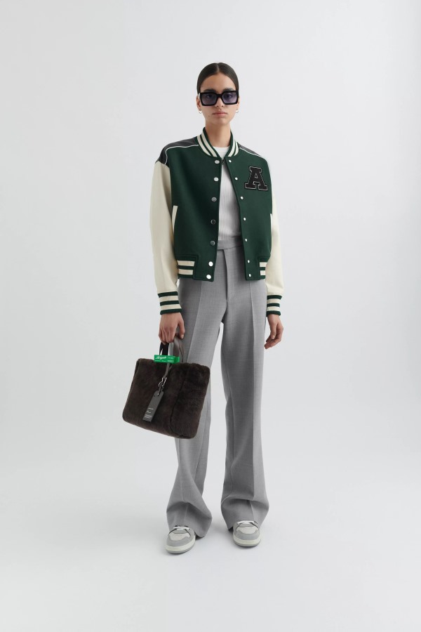 Axel Arigato Ivy Varsity Jack Donkergroen Zwart