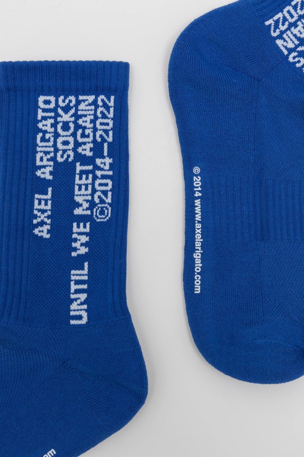 Axel Arigato Klein Blauw Tot We Elkaar Weer Ontmoeten Sokken