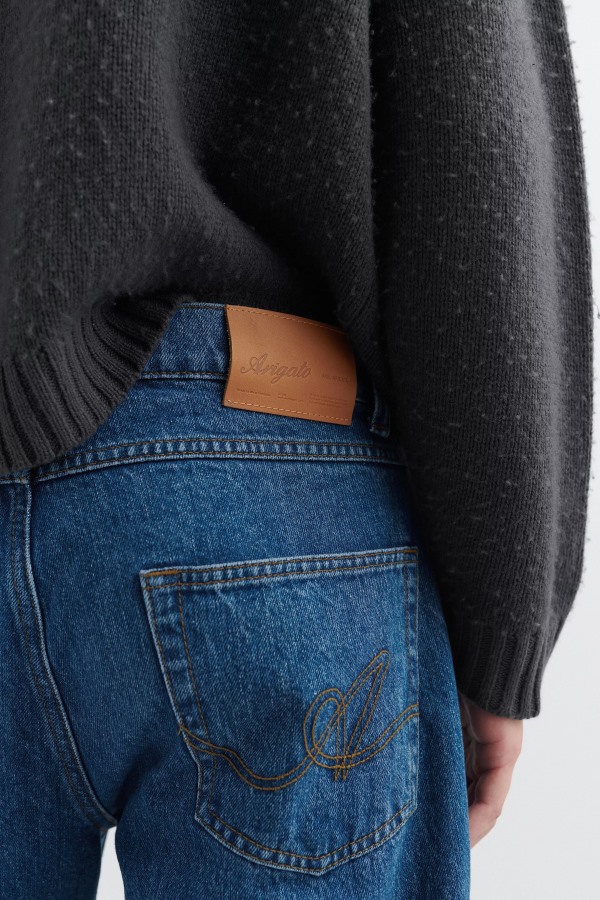 Axel Arigato Middenblauwe Donkerblauwe Archiefjeans