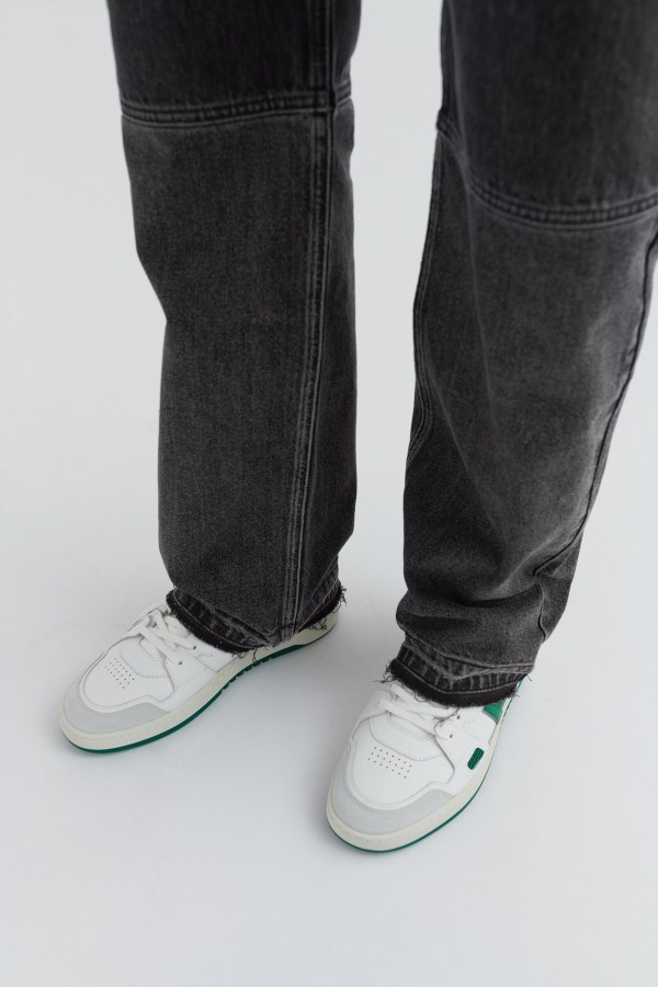 Archief Jeans Axel Arigato Vervaagd Zwart Donkergrijs