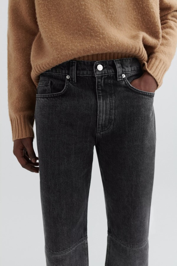 Archief Jeans Axel Arigato Vervaagd Zwart Donkergrijs