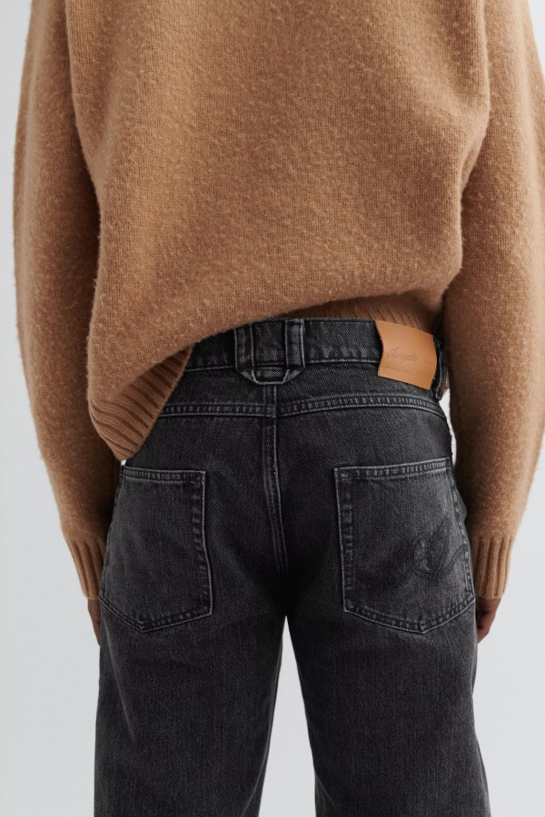 Archief Jeans Axel Arigato Vervaagd Zwart Donkergrijs