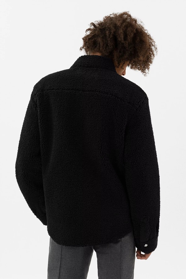 Aspen Teddy Overshirt Axel Arigato Zwart