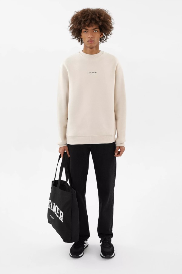 Axel Arigato Lichtbeige Focus Sweatshirt