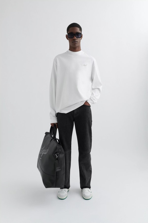 Nietje T-shirt Met Lange Mouwen Wit Axel Arigato